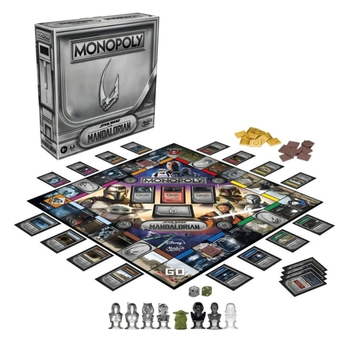 Monopoly Star Wars The Mandalorian Edición Beskar
