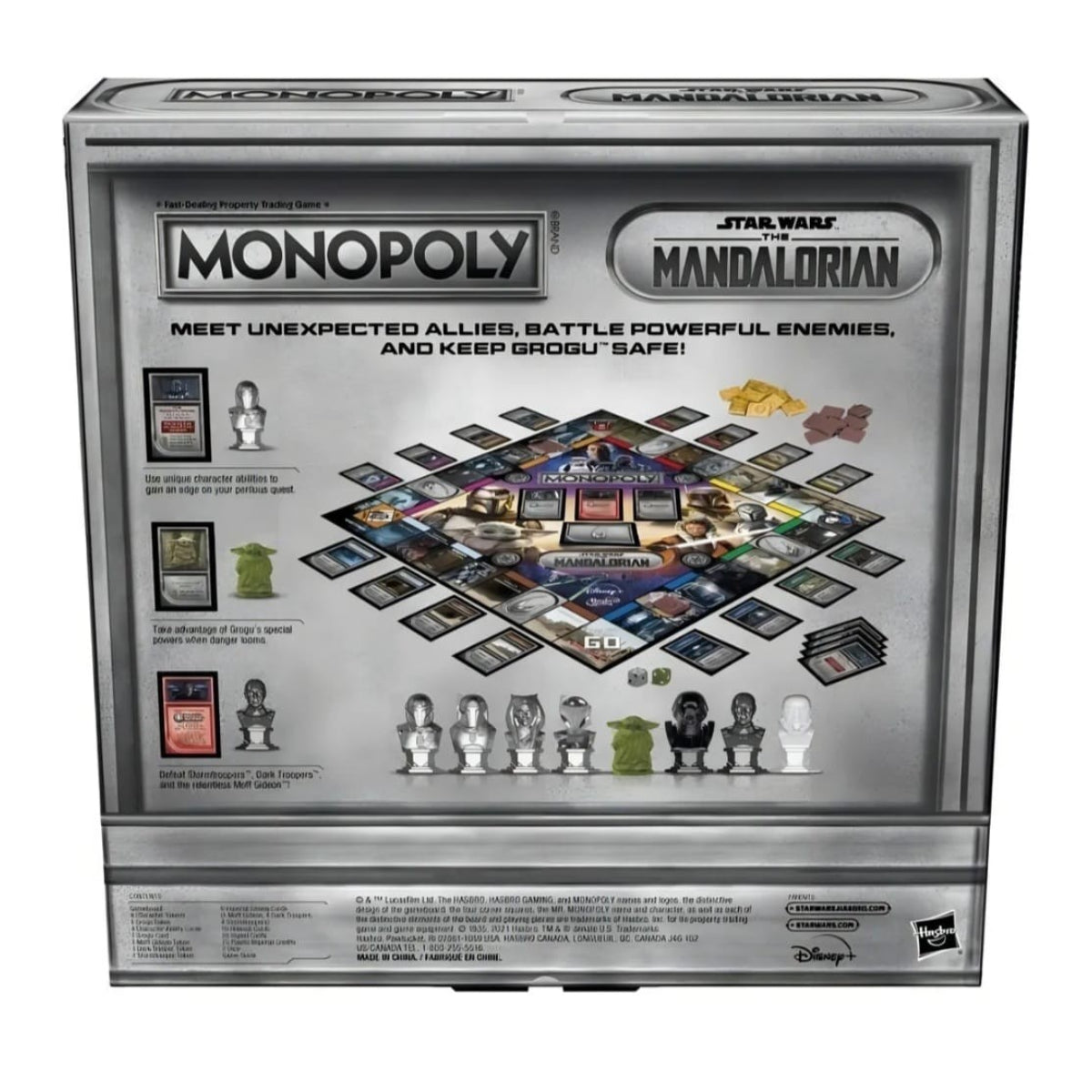 Monopoly Star Wars The Mandalorian Edición Beskar