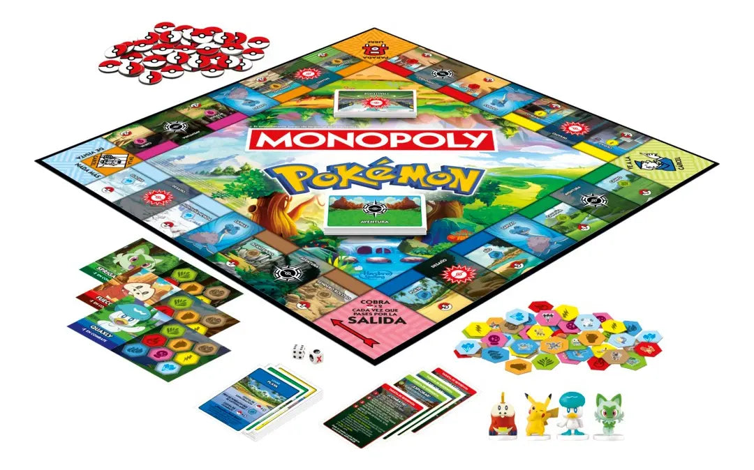 Juego de Mesa Monopoly Edición Pokémon – Hasbro Gaming