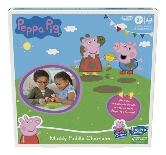 Juego de Mesa Hasbro Gaming Peppa Pig: Muddy Puddles