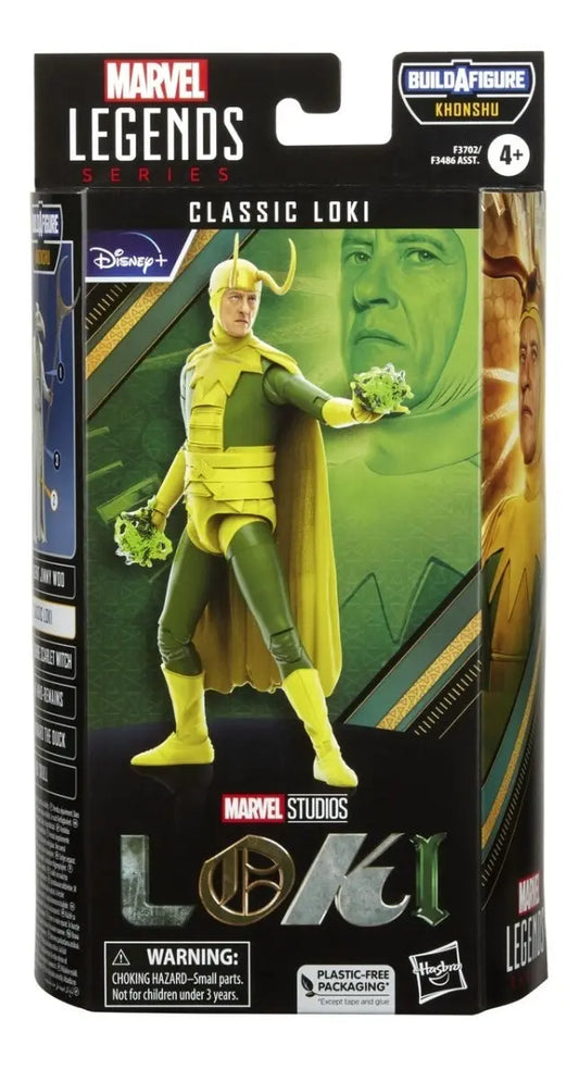 Figura Loki Marvel Legends Classic Loki BAF Khonshu – Hasbro