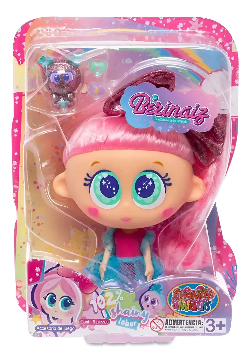 Muñeca Berinaiz Shainy Lober Chamoy Amiguis – Edición Brillo