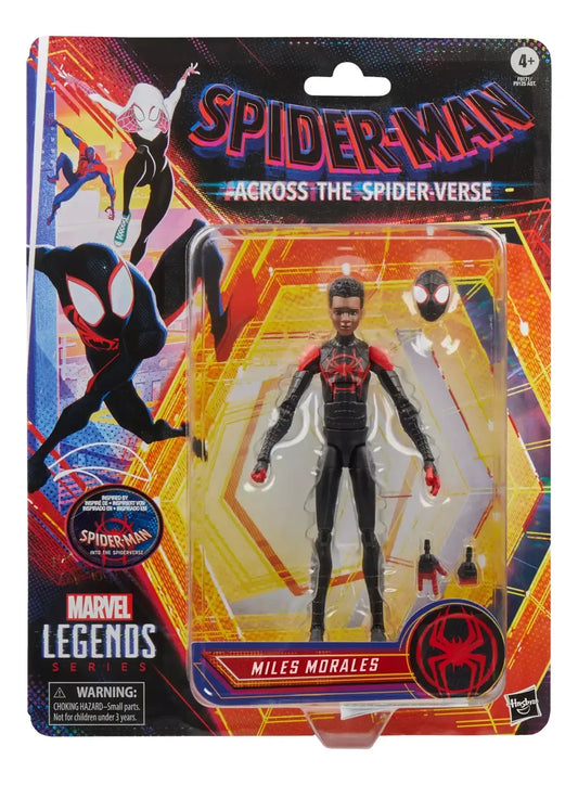 Marvel Legends Miles Morales – Spider-Man: Across the Spider-Verse | Figura de Acción Hasbro 6"