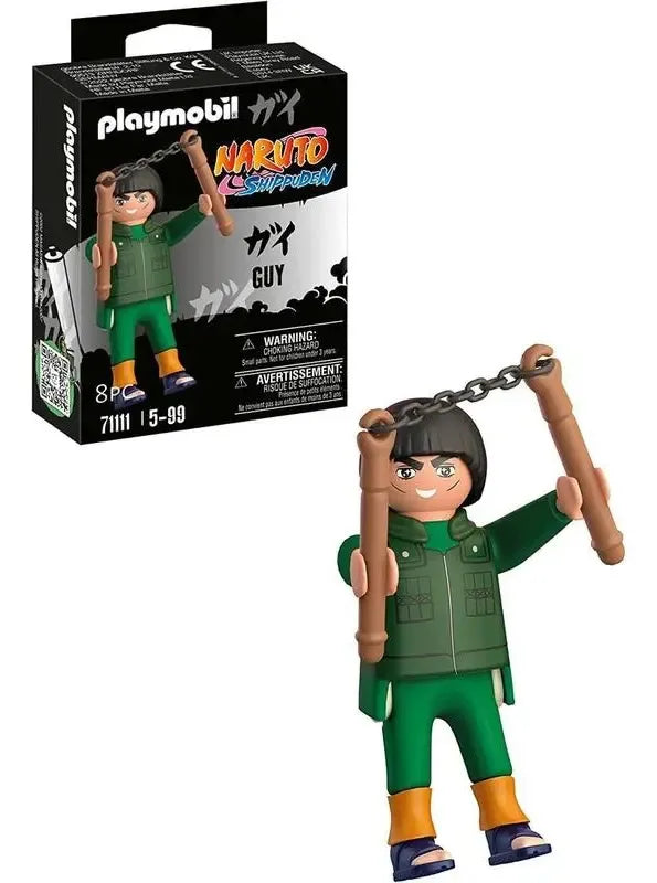 Figura Playmobil de Guy de Naruto Shippuden