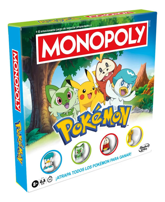 Juego de Mesa Monopoly Edición Pokémon – Hasbro Gaming