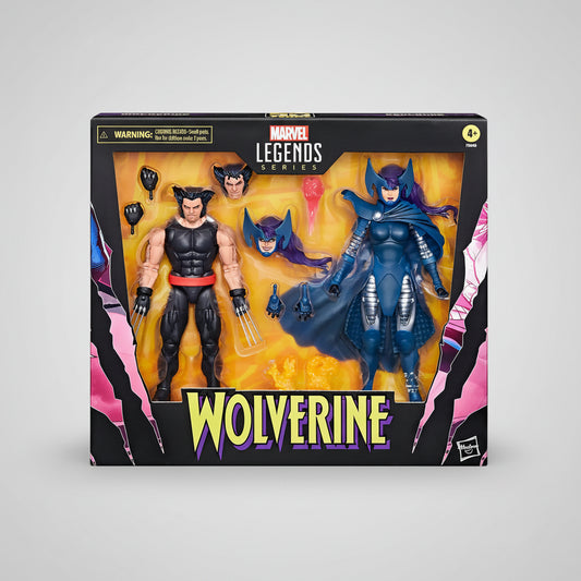 Pack de Figuras Wolverine & Psylocke 50 Years – Marvel Legends Series Hasbro