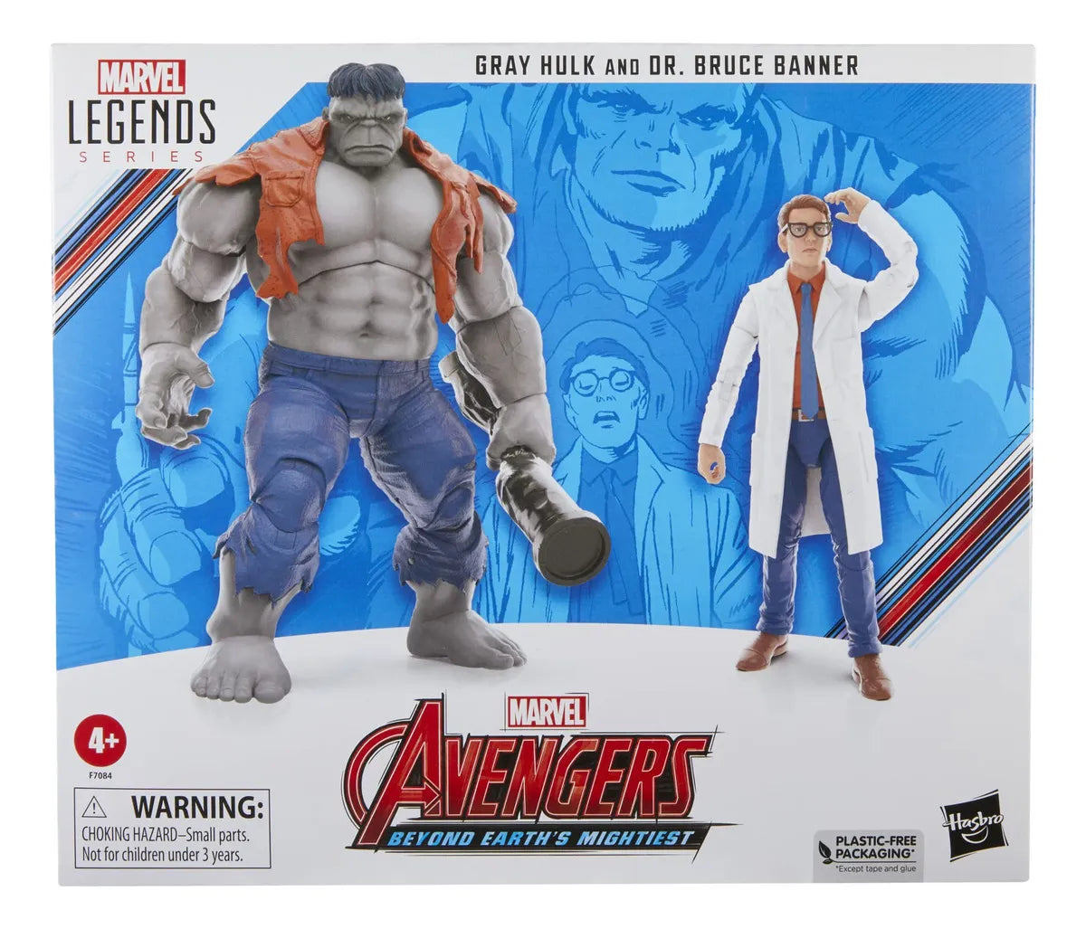 Gray Hulk y Dr. Bruce Banner