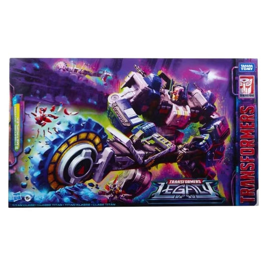 Figura Fan Transformers Legacy Clase Titan Metroplex